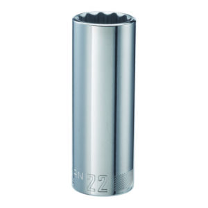 Craftsman 22 mm X 1/2 in. drive Metric 12 Point Deep Deep Socket