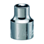 Craftsman 1/4 in. X 3/8 in. drive SAE 6 Point Standard Shallow Socket