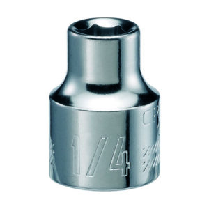 Craftsman 1/4 in. X 3/8 in. drive SAE 6 Point Standard Shallow Socket