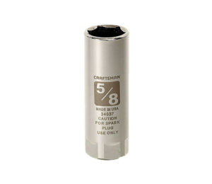 Craftsman 5/8 in. X 1/2 in. drive SAE 6 Point Spark Plug Socket