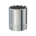 Craftsman 25 mm X 1/2 in. drive 12 Point Socket