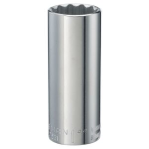 Craftsman 1 in. X 1/2 in. drive SAE 12 Point Deep Deep Socket