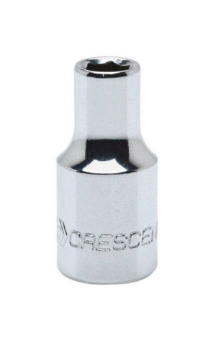 Crescent 11 mm X 1/4 in. drive Metric 6 Point Standard Socket