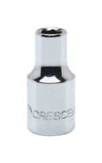 Crescent 5 mm X 1/4 in. drive Metric 6 Point Standard Socket
