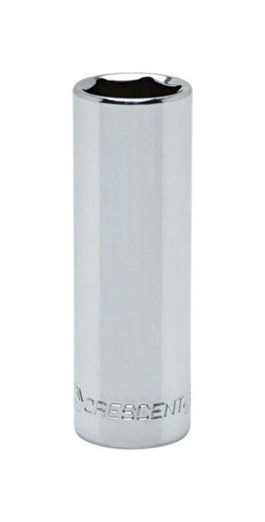 Crescent 11/16 in. X 3/8 in. drive SAE 6 Point Deep Socket