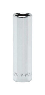 Crescent 9 mm X 1/4 in. drive Metric 6 Point Deep Socket
