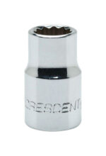 Crescent 14 mm X 3/8 in. drive Metric 12 Point Standard Socket
