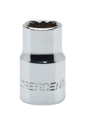 Crescent 12 mm X 3/8 in. drive Metric 12 Point Standard Socket