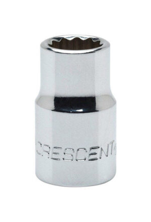 Crescent 9 mm X 3/8 in. drive Metric 12 Point Standard Socket