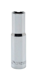 Crescent 9 mm X 3/8 in. drive Metric 6 Point Deep Socket