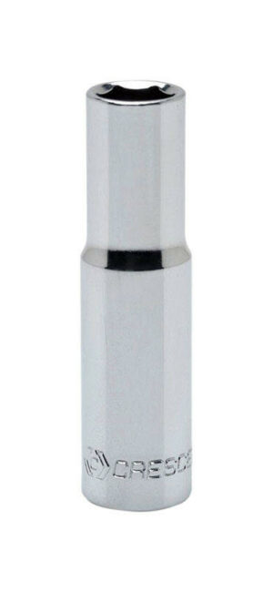 Crescent 16 mm X 3/8 in. drive Metric 6 Point Deep Socket