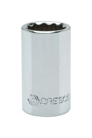 Crescent 11/16 in. X 1/2 in. drive SAE 12 Point Standard Socket