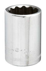 Crescent 18 mm X 1/2 in. drive Metric 12 Point Standard Socket