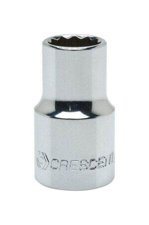 Crescent 13 mm X 1/2 in. drive Metric 12 Point Standard Socket