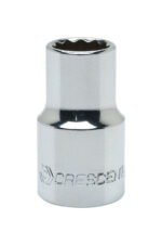 Crescent 17 mm X 1/2 in. drive Metric 12 Point Standard Socket