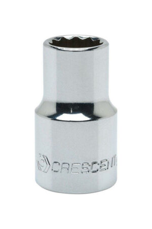 Crescent 19 mm X 1/2 in. drive Metric 12 Point Standard Socket