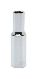 Crescent 16 mm X 1/2 in. drive Metric 6 Point Deep Socket