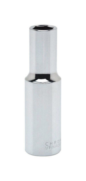 Crescent 15 mm X 1/2 in. drive Metric 6 Point Deep Socket