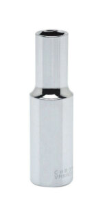 Crescent 12 mm X 1/2 in. drive Metric 6 Point Deep Socket