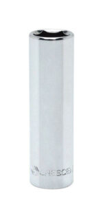 Crescent 1/2 in. X 1/4 in. drive SAE 6 Point Deep Socket