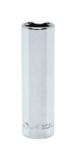 Crescent 9/32 in. X 1/4 in. drive SAE 6 Point Deep Socket