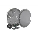 Southwire Old Work Round Steel Ceiling Box