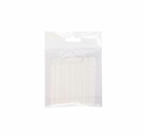 Panacea 4 in. H X 3.63 in. W X 0.5 in. D White Plastic Plant Label