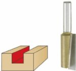 Vermont American 22414 3/8-Inch x 1-Inch Carbide Sngl Flute Straight Router Bit