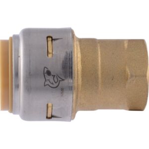 SharkBite Push to Connect 3/4 in. PTC X 1/2 in. D FNPT Brass Adapter - Image 2