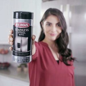 Weiman Fresh Clean Scent Stainless Steel Cleaner Wipes - Image 5