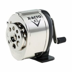 X-Acto KS Silver Manual Pencil Sharpener 1031LMR