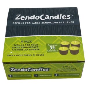 JT Eaton ZendoCandle Citronella Candle Candle For Mosquitoes - Image 2