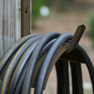 Suncast Hose Hangout 150 ft. Brown Wall Mounted Hose Hanger - Image 4
