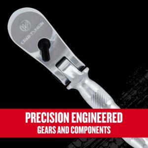 Craftsman V-Series 1/4 in. drive Flex Head Ratchet 80 teeth - Image 8