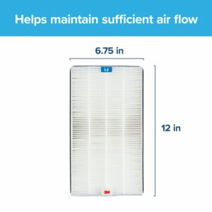 Filtrete 3M 12 in. H X 6.75 in. W Rectangular HEPA Air Purifier Filter 1 pk - Image 2