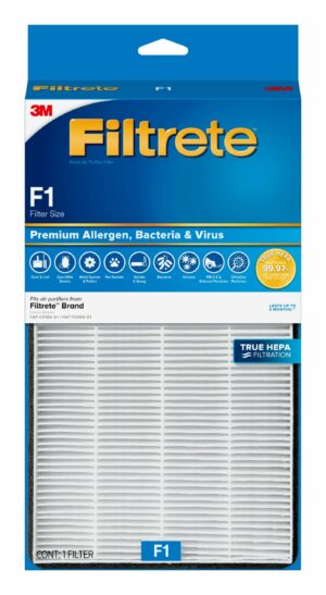 Filtrete 3M 12 in. H X 6.75 in. W Rectangular HEPA Air Purifier Filter 1 pk