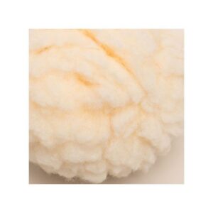 HuggleHounds Beige Fleece Ball Dog Toy Large - Image 4