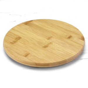 Totally Bamboo TB Home Brown 1 in. H X 10 in. D Bamboo Lazy Susan - Image 5