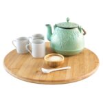 Totally Bamboo TB Home Brown 1 in. H X 14 in. D Bamboo Lazy Susan