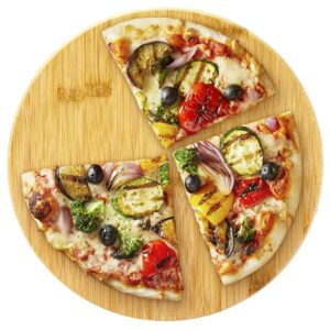 Totally Bamboo TB Home Brown 1 in. H X 10 in. D Bamboo Lazy Susan - Image 4