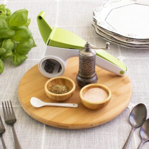 Totally Bamboo TB Home Brown 1 in. H X 10 in. D Bamboo Lazy Susan - Image 3