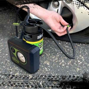 Slime Flat Tire Puncture Repair Emergency Kit Includes Sealant and Tire Inflator Pump 50138 - Image 5