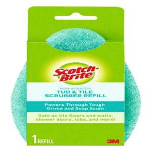 3M Scotch-Brite Non-Scratch Shower Scrubber Refill For Bath and Tile  (Case of 6)