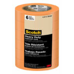 Scotch 1.41 in. W X 60.1 yd L Orange Strong Strength Masking Tape