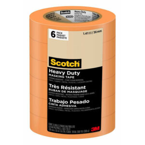 Scotch 1.41 in. W X 60.1 yd L Orange Strong Strength Masking Tape