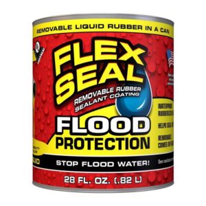 Flex Seal Flood Protection Yellow Liquid Rubber Sealant Coating