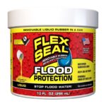 Flex Seal Flood Protection Yellow Liquid Rubber Sealant Coating 28 oz.