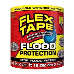Flex Seal Yellow 3.75 in. W X 20 ft. L Yellow Waterproof Repair Tape