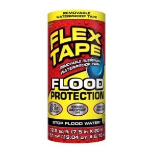 Flex Seal Flood Protection 7.5 in. W X 20 ft. L Yellow Waterproof Repair Tape