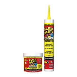 Flex Seal Flood Protection Yellow Rubber Coating